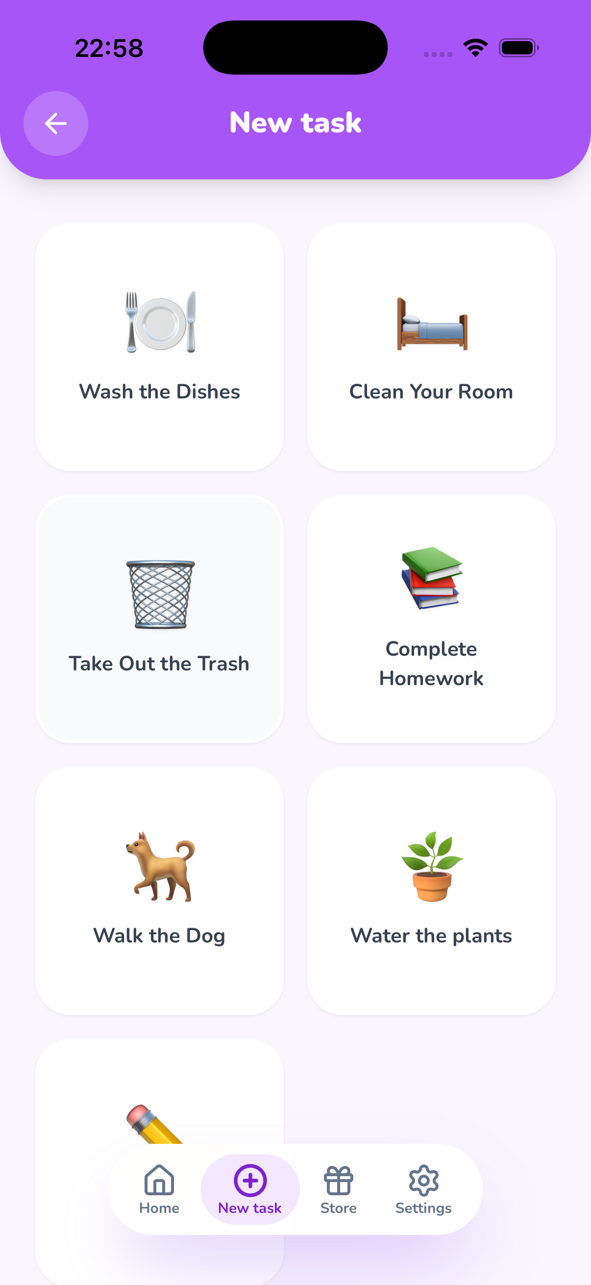 Taskids App Screen 6
