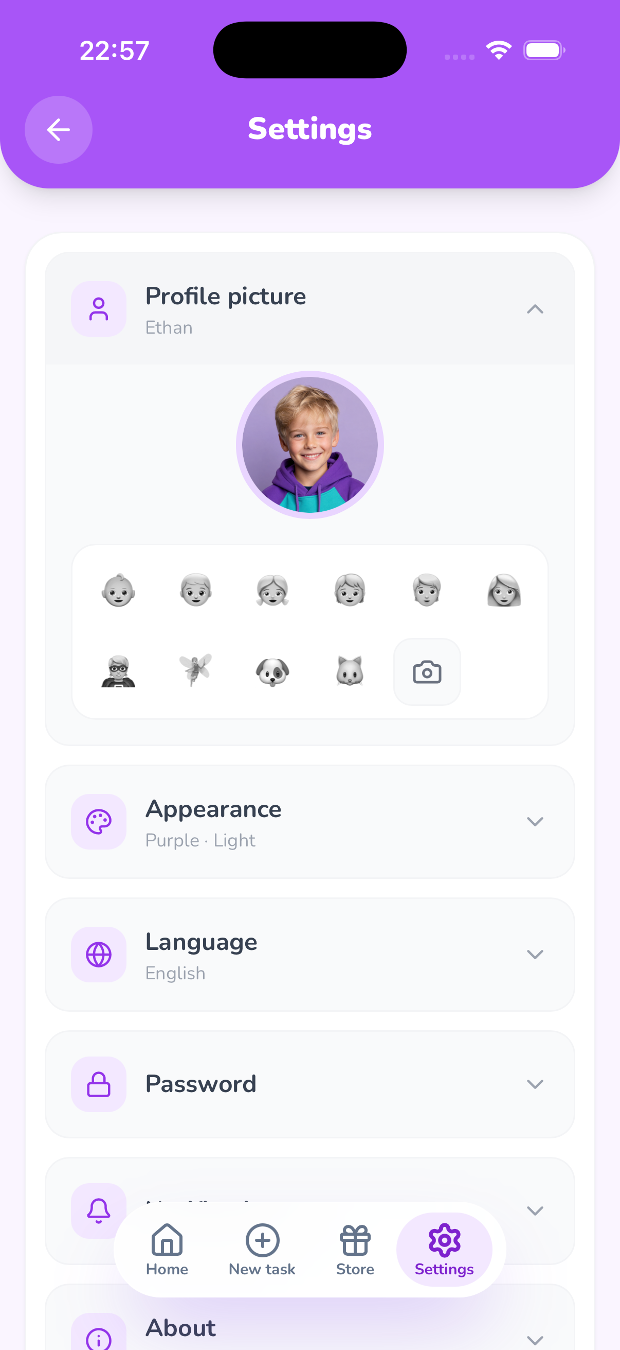 Taskids App Screen 11