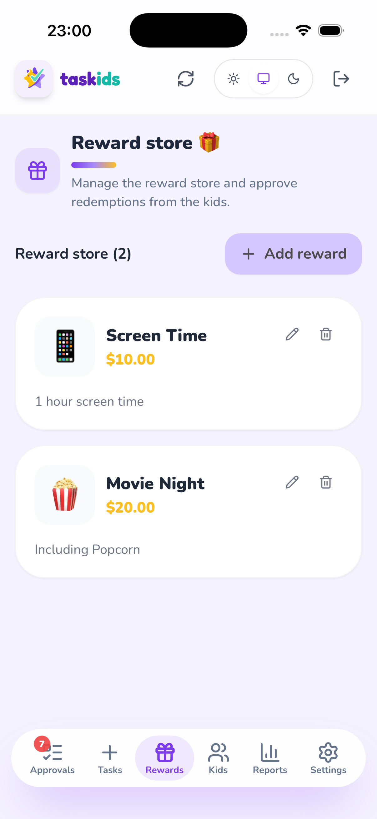 Taskids App Screen 17