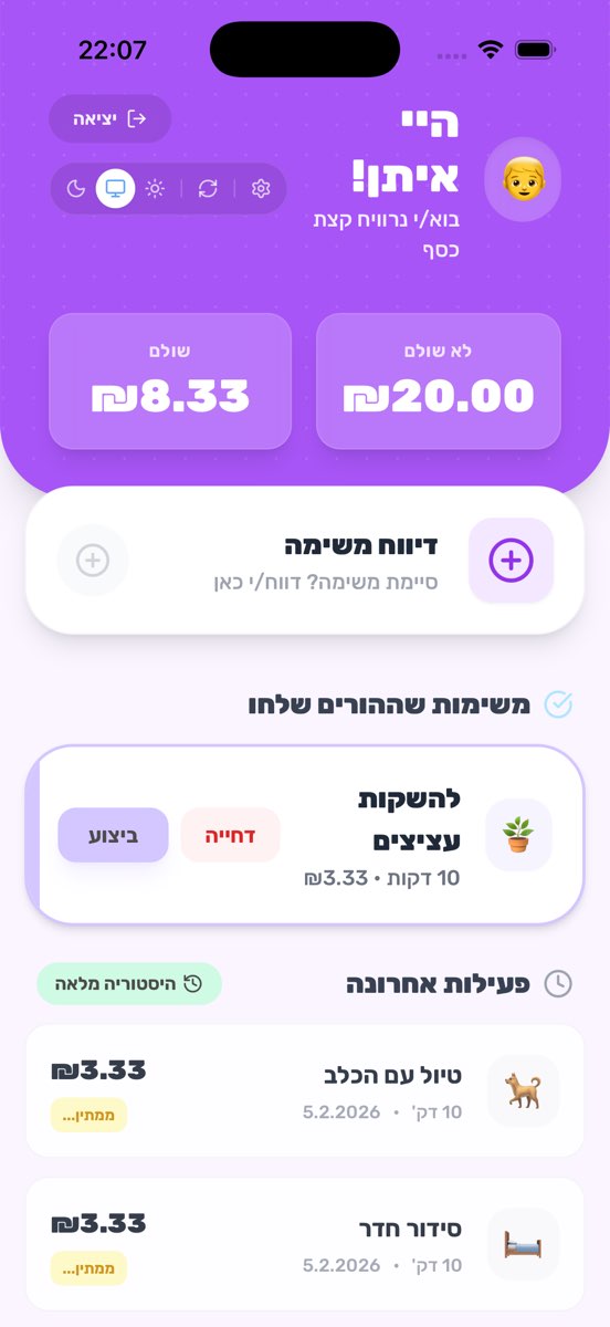 Taskids App Screen 1